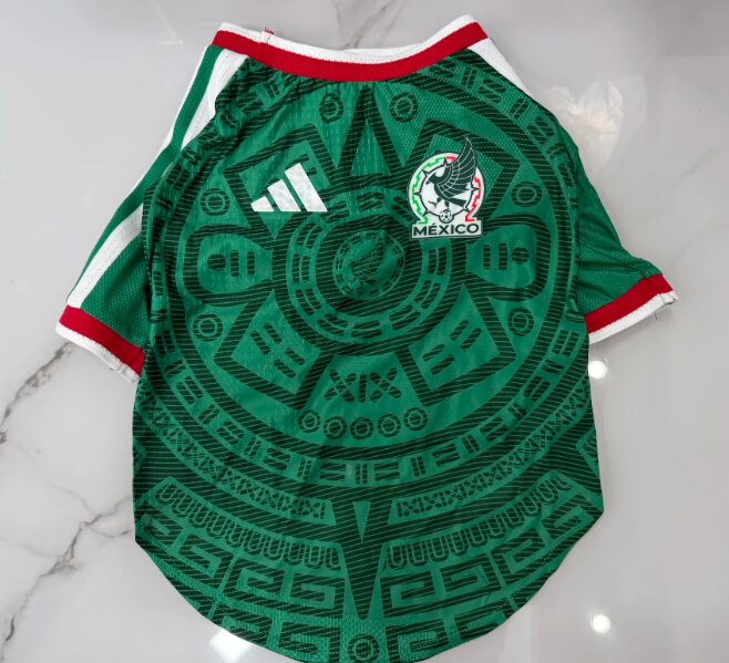 Mexico 2026 World Cup Home Pet Jersey